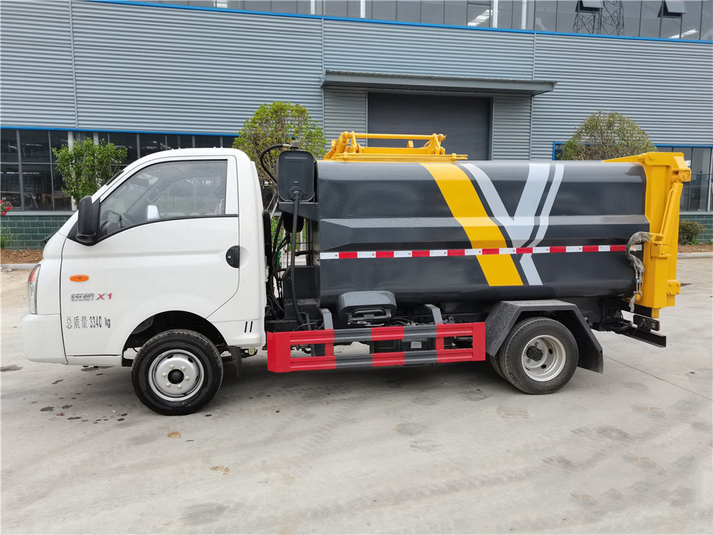 國六4.5方 藍(lán)牌凱馬瑞航 側(cè)裝壓縮垃圾車 國六4.5方 藍(lán)牌凱馬瑞航 側(cè)裝壓縮垃圾車